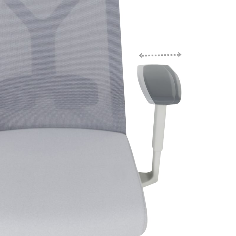 Ергономичен офис стол Carmen Saron сив